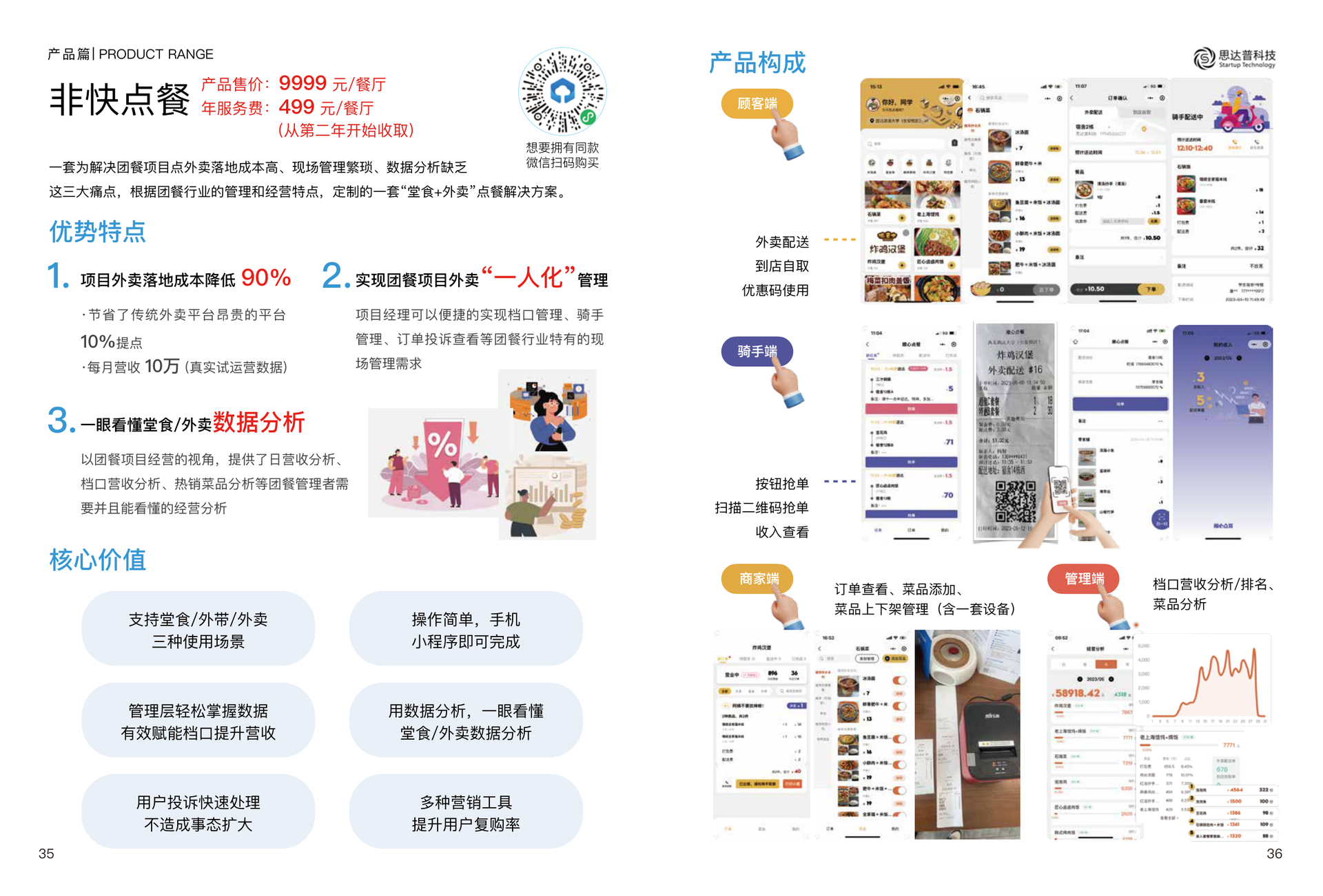 餐厅点餐系统（非快点餐）